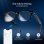 Blackview D1 Lunettes intelligentes Bluetooth Polarized Haut-parleurs Filtre lumière bleue Noires