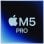 Apple MacBook Pro 16" Apple M5 Max CPU de 18 núcleos 48GB 2TB SSD Apple GPU 40 núcleos macOS Plata Vidrio estándar