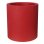 Riviera Granit runder Pflanztopf 30 cm rot doppelte Wand Wasserretention UV-Schutz