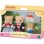Muñeca Sylvanian Families Biscuit Bear Family Set 3 Figuras Articuladas