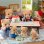 Muñeca Sylvanian Families Biscuit Bear Family Set 3 Figuras Articuladas