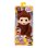 Pelúcia Interativa Little Live Pets Chikki Cherry Macaco