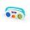 Brinquedo musical Baby Einstein Toddler Jam portátil 30+ melodias LED