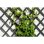 Celosia de Jardim Extensivel Nature 50x150 cm Madeira FSC antracite Malha 12 cm
