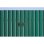 Painel Nature PVC 10 mm Dupla Face Verde Estilo Vime 1 x 3 m Anti-UV