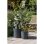 Maceta Garden ID LINO + RESERVE Gris metalise