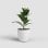 Pot de fleurs Artevasi San Remo SWS 42 MA Blanc Mat Avec Arrosage Automatique