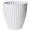 Maceta Garden ID Fancy Blanca 40 cm Diámetro x 42 cm Altura 36 L