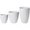Maceta Garden ID Fancy Blanca 40 cm Diámetro x 42 cm Altura 36 L