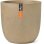 Maceta Capi Europe Smooth NL Exterior Redonda Beige 54 x 52 cm