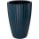 Pot de fleurs Garden ID Fancy Bleu 80% recyclable - Robuste