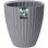 Jardinera ID Fancy Gris Claro 40 x 42 cm 36 L Polietileno Reciclado