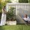 Support de Plantes Deroma Cosmo Gris 78 x 163 cm pour Plantes Grimpantes