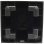 Jardinière EDA Volcania Carrée Anthracite 31 L Double Paroi Modulaire