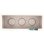 Jardinière rectangulaire EDA Volcania Up effet pierre beige 57 L