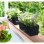 Garten Pflanzkuebel Balconera Cottage 50 Lechuza Graphite Schwarz 8 L