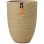 Maceta baja decorativa Capi Rib NL Beige 46 x 58 cm aislante interior exterior