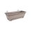 Jardinière Elho Barcelona Allin1 50 Taupe 9,5 L avec Support et Plateau