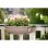 Jardinière Elho Barcelona Allin1 50 Taupe 9,5 L avec Support et Plateau