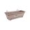 Jardinière Elho Barcelona Allin1 50 Taupe 9,5 L avec Support et Plateau