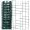 Panel de valla malla cuadrada Nature acero galvanizado plastificado verde 0,50 x 3 m