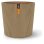 Vaso de Jardim Groove NL Jarron Cone Beige com Capa Isolante 45x41 cm