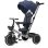 Tricycle Chicco 4 in 1 Evolutiv Klappbar mit abnehmbarem Verdeck Blau