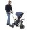 Tricycle Chicco 4 in 1 Evolutiv Klappbar mit abnehmbarem Verdeck Blau