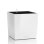 Vaso Cubo Lechuza Cube Premium 40 Bianco lucido con irrigazione integrata