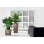 Vaso Cubo Lechuza Cube Premium 40 Bianco lucido con irrigazione integrata