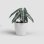 Pot de fleurs Artevasi San Remo SWS blanc système auto-arrosage 42,3 L