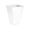 Pot de fleur Elho Loft Urban Square High 37 Blanc