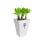 Pot de fleur Elho Loft Urban Square High 37 Blanc