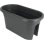 Jardiniere Venezia Artevasi Balcon 30x60x27 cm Gris Anthracite