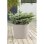 Pot EDA Poetic Element Conique Diametre 50 cm Gris clair