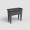 Table de culture surlevee Artevasi Venezia 39x80x69 cm Gris anthracite mate 58 L