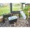 Table de culture surlevee Artevasi Venezia 39x80x69 cm Gris anthracite mate 58 L