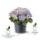 Jardinière Elho Green Basics Cylindrique 65 cm Noire 92 L Extérieur