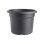 Jardinière Elho Green Basics Cylindrique 65 cm Noire 92 L Extérieur