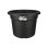 Jardinière Elho Green Basics Cylindrique 65 cm Noire 92 L Extérieur