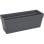 Jardiniere Loft Urban Balcon 50 cm Gris Antracite 10 L