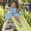 Toboggan Exterieur Life Funny Smoby Double Onde 2m