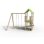 Parc de jeux en bois Trigano Smart Xperience avec toboggan