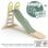 Toboggan Lifetoboggan XL Smoby Esterno Anti-UV Onda Doppia 2,30 m