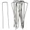 Grampo de Ancoragem Nature galvanizado cinza para tela de jardinagem Ø3 mm H14x3 cm