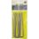 Grampo de Ancoragem Nature galvanizado cinza para tela de jardinagem Ø3 mm H14x3 cm