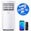 Climatiseur Mobile MEDION LIFE P901 2,64 kW Classe A avec Télécommande