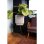 Macetero Capi Groove NL Marfil 44x46 cm Resistente Heladas UV