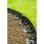 Bordura de Jardim Nature Reciclada Preta Set de 4 segmentos 100x4,5 cm