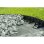 Bordura de Jardim Nature Reciclada Preta Set de 4 segmentos 100x4,5 cm